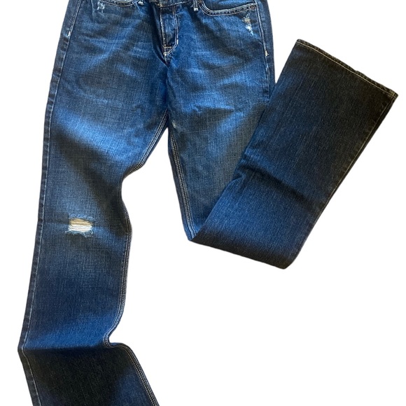 Kids Abercrombie Sz:16 Slim Mackenzie Blue Jeans - Picture 4 of 9